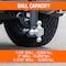 Buyers Products Adjustable Tri-Ball Hitch with Rotating Towing Balls for 2in Hitch Receivers 1802000 - alternate 7